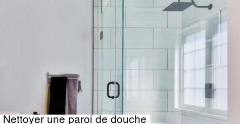 paroi de douche