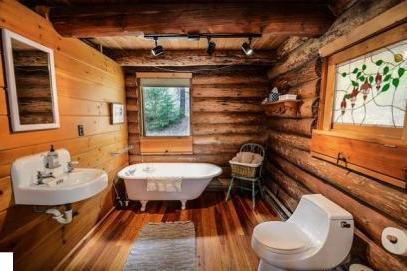 salle de bain en bois